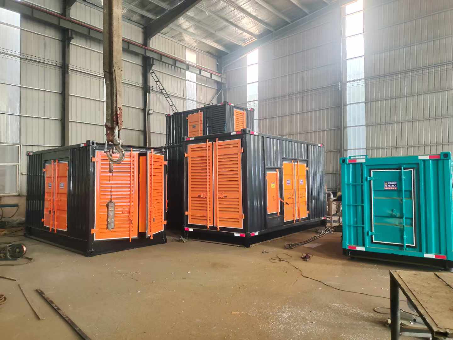 关岭500kw柴油发电机组可以带动多少功率设备？